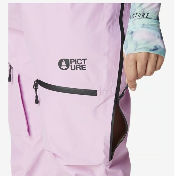 Picture Allea 3 Layer Waterproof Bib Snowpant - Picture 4 of 5